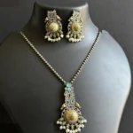 Dual Tone German Sliver Necklace