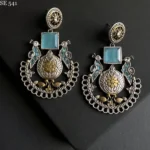 german-sliver-dual-tone-earring
