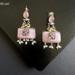 german-sliver-dual-tone-earring