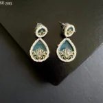 german-sliver-dual-tone-earring