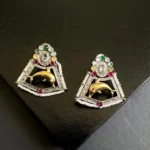 german-sliver-dual-tone-earring